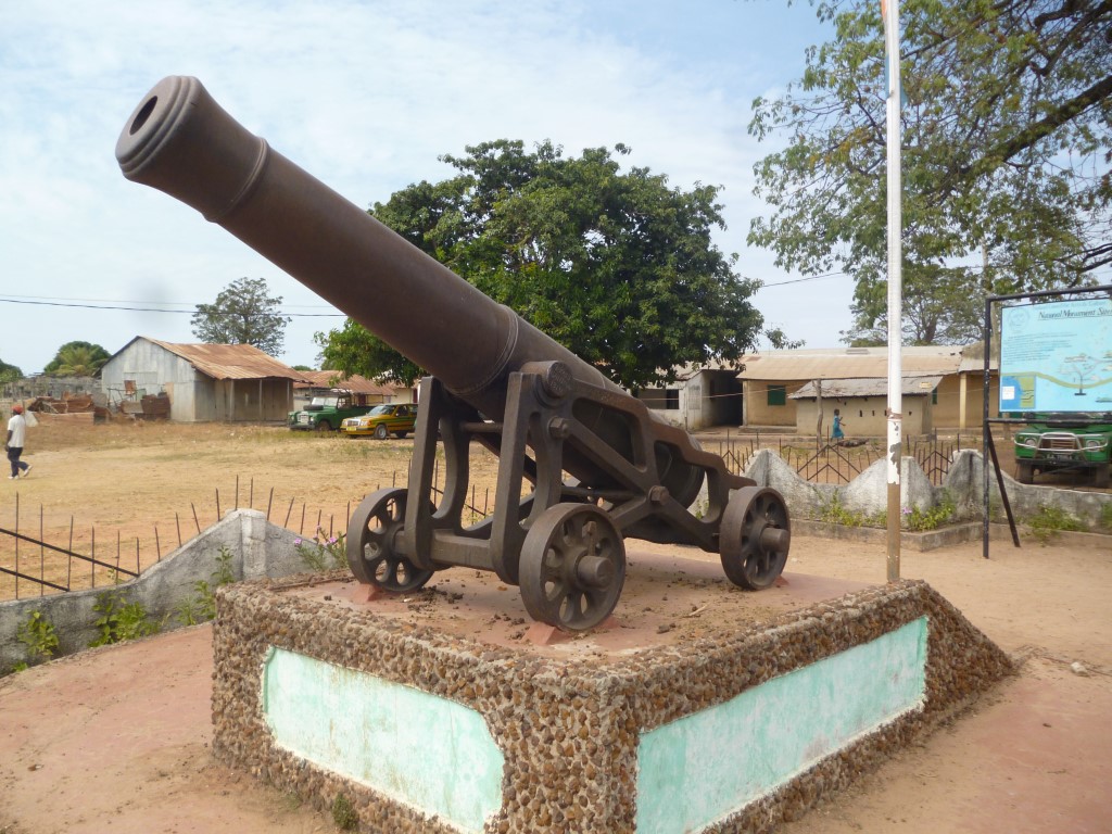 Kunta Kinteh Island historic site in The Gambia